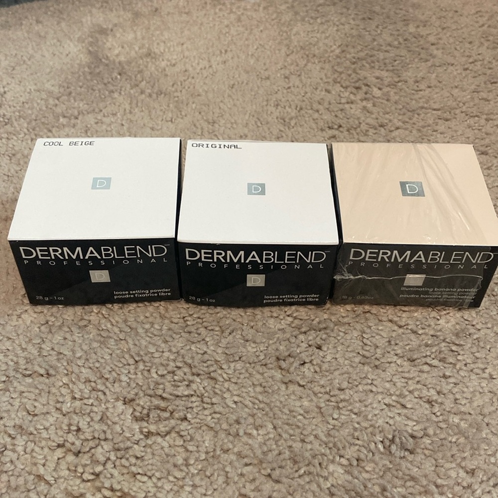 Dermablend professional, loose setting powder